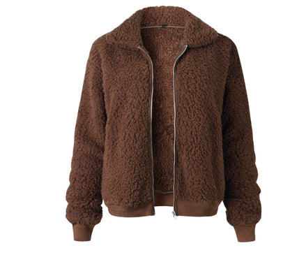 Veste Teddy Douce Hiver