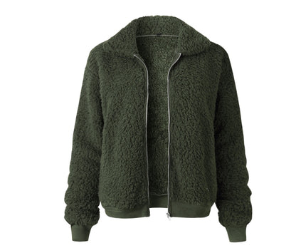 Veste Teddy Douce Hiver