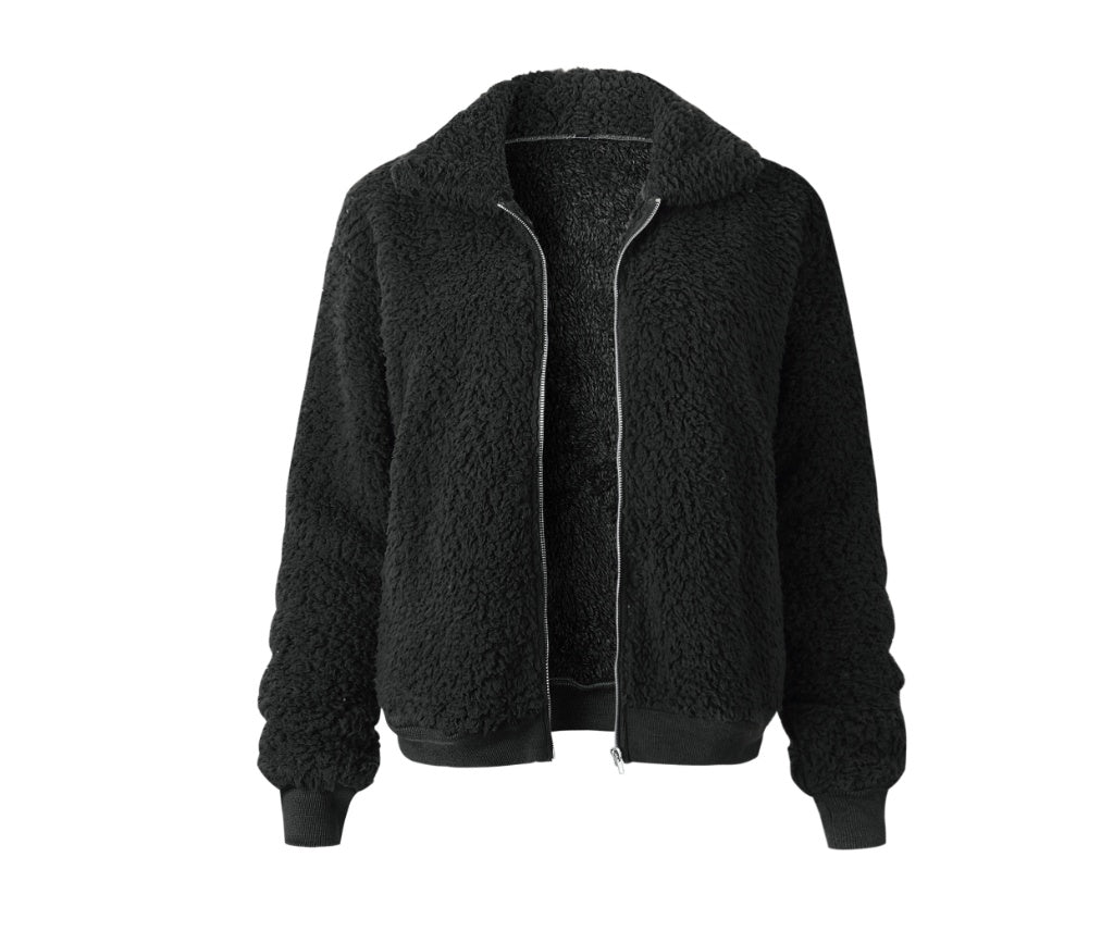 Veste Teddy Douce Hiver