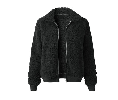 Veste Teddy Douce Hiver